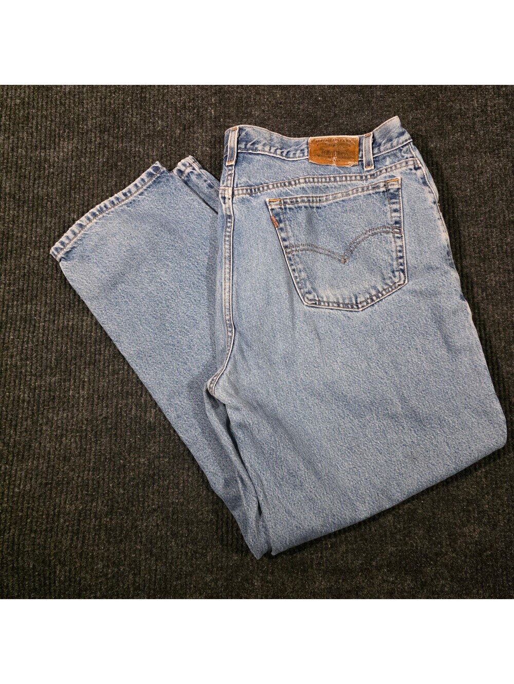 Vintage Levi's 545 Loose Fit Light Blue Denim Jeans